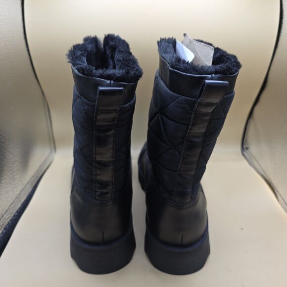 Aerosoles Solace Black Leather Ankle Booties 9M - Picture 5 of 9